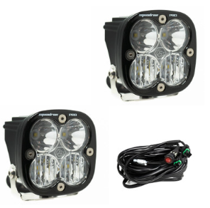 Bmc Lighting Driving/ Fog Light, Baja Designs Squadron Pro, LED Bulb, White, 3 Inch Square, 42 Watt, Driving Combo Beam, 4900 Lumens – 100109BPRO