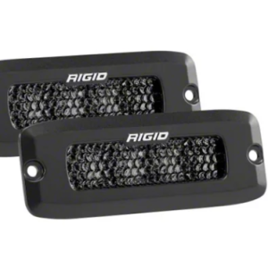 Bmc Lighting Backup Light, Hitch Bar™ Rigid Sr-Q Pro Midnight Series, 3 Inch Square Hitch Bar Mount, Set of 2, Clear Bulb – 200205