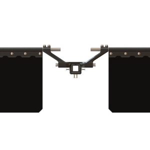 Bulletproof Mud Flap, Road Shield, Fits 2/ 2-1/2 3 Inch Reciever Mount, 3/8 Inch Thick/ 24 Inch Length X 24 Inch Wide – BPMUDFLAP