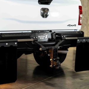 Bulletproof Mud Flap, Road Shield, Fits 2/ 2-1/2 3 Inch Reciever Mount, 3/8 Inch Thick/ 24 Inch Length X 24 Inch Wide – BPMUDFLAP