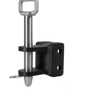Bulletproof Lunette Channel Clevis, Medium Duty, 14000 Pound Capacity, 2-1/4 Inch Opening, One 1 Inch Pin Hole/ Two 5/8 Inch Pin Holes – MD2TANG