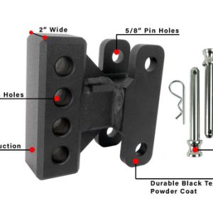 Bulletproof Weight Distribution Hitch Bracket, Attaches Sway Control Head to Bulletproof Hitch – WEIGHTDIST