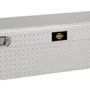 Brandit Tool Tool Box, Crossover, Low Profile, Single Lid, Diamond Tread, Bright, Aluminum – APSTB63ALP