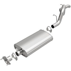 Bre Exhaust Exhaust System Kit, Direct-Fit Exhaust Series Cat-Back System, Aluminized Steel, With Muffler, 2-1/4 Inch Pipe Diameter – 106-0002