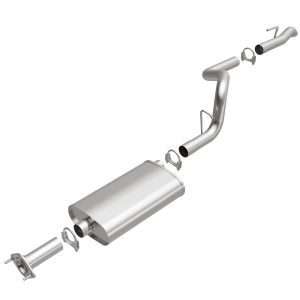 Bre Exhaust Exhaust System Kit, Direct-Fit Exhaust Series Cat-Back System, Aluminized Steel, With Muffler, 2-1/4 Inch Pipe Diameter – 106-0003