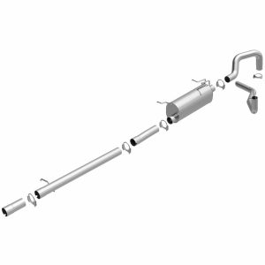 Bre Exhaust Exhaust System Kit, Direct-Fit Exhaust Series Cat-Back System, Aluminized Steel, With Muffler, 3 Inch Pipe Diameter – 106-0007
