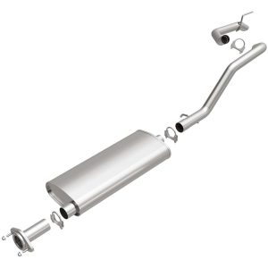 Bre Exhaust Exhaust System Kit, Direct-Fit Exhaust Series Cat-Back System, Aluminized Steel, With Muffler, 2-1/2 Inch Pipe Diameter – 106-0014