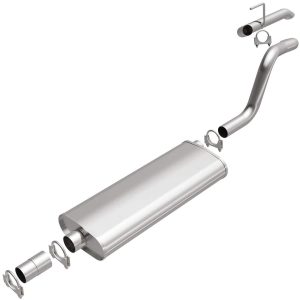 Bre Exhaust Exhaust System Kit, Direct-Fit Exhaust Series Cat-Back System, Aluminized Steel, With Muffler, 2-1/4 Inch Pipe Diameter – 106-0018