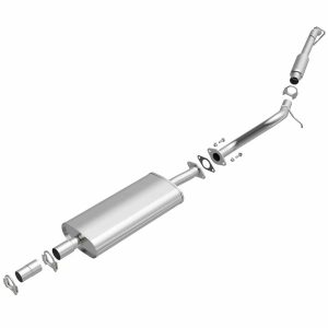 Bre Exhaust Exhaust System Kit, Direct-Fit Exhaust Series Cat-Back System, Aluminized Steel, With Mufflers, 2 Inch Pipe Diameter – 106-0021