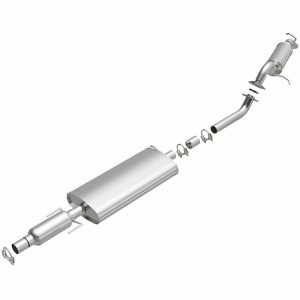 Bre Exhaust Exhaust System Kit, Direct-Fit Exhaust Series Cat-Back System, Aluminized Steel, With Mufflers, 2-1/4 Inch Pipe Diameter – 106-0062