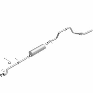 Bre Exhaust Exhaust System Kit, Direct-Fit Exhaust Series Cat-Back System, Aluminized Steel, With Mufflers, 2 Inch Pipe Diameter – 106-0088