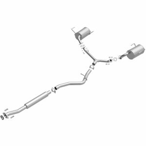 Bre Exhaust Exhaust System Kit, Direct-Fit Exhaust Series Cat-Back System, Aluminized Steel, With Mufflers, 2-1/4 Inch Pipe Diameter – 106-0133