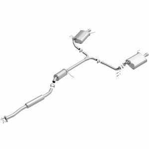 Bre Exhaust Exhaust System Kit, Direct-Fit Exhaust Series Cat-Back System, Aluminized Steel, With Mufflers, 2-1/8 Inch Pipe Diameter – 106-0148