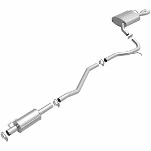 Bre Exhaust Exhaust System Kit, Direct-Fit Exhaust Series Cat-Back System, Aluminized Steel, With Mufflers, 2 Inch Pipe Diameter – 106-0191