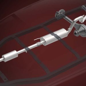 Bre Exhaust Exhaust System Kit, Direct-Fit Exhaust Series Cat-Back System, Stainless Steel, With Muffler, 2-3/8 Inch Pipe Diameter – 106-0226