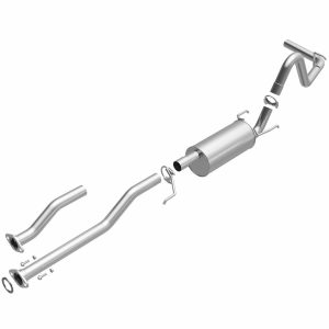 Bre Exhaust Exhaust System Kit, Direct-Fit Exhaust Series Cat-Back System, Stainless Steel, With Muffler, 2-3/8 Inch Pipe Diameter – 106-0226