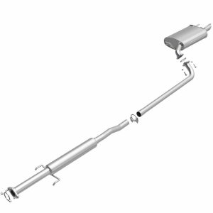 Bre Exhaust Exhaust System Kit, Direct-Fit Exhaust Series Cat-Back System, Aluminized Steel, With Mufflers, 2-1/4 Inch Pipe Diameter – 106-0274