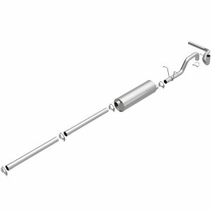 Bre Exhaust Exhaust System Kit, Direct-Fit Exhaust Series Cat-Back System, Aluminized Steel, With Muffler, 2-1/4 Inch Pipe Diameter – 106-0278