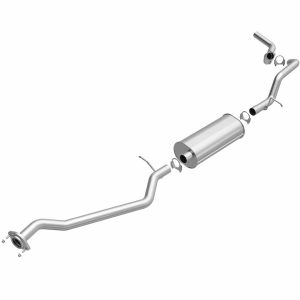 Bre Exhaust Exhaust System Kit, Direct-Fit Exhaust Series Cat-Back System, Aluminized Steel, With Muffler, 3 Inch Pipe Diameter – 106-0509