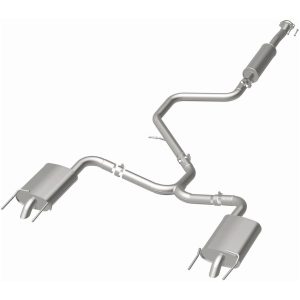 Bre Exhaust Exhaust System Kit, Direct-Fit Exhaust Series Cat-Back System, Aluminized Steel, With Mufflers, 2-1/2 Inch Pipe Diameter – 106-0955