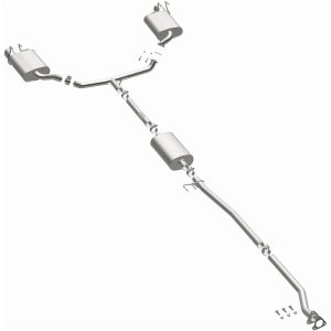 Bre Exhaust Exhaust System Kit, Direct-Fit Exhaust Series Cat-Back System, Aluminized Steel, With Mufflers, 2 Inch Pipe Diameter – 106-1065