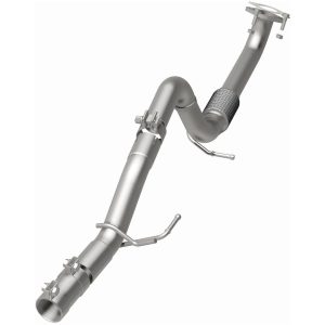 Bre Exhaust Exhaust Pipe, 2 Inch Outside Diameter, Stainless Steel, With Hardware/ Gasket/ Hanger/ Clamps – 107-0396