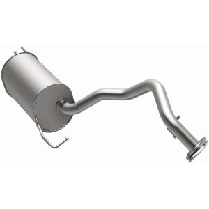 Bre Exhaust Exhaust Muffler, 7 Inch Width X 9 Inch Height Oval Aluminized Steel Case, Single 1-3/4 Inch Offset Inlet – 108-0142