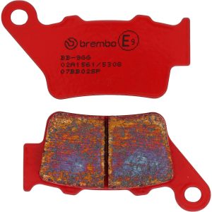 Brembo Brake Pad, Prime Line, Sintered Compound, Set of 2, 78.4 Millimeter Width X 41.2 Millimeter Height X 9.2 Millimeter Thickness – 07BB02SP