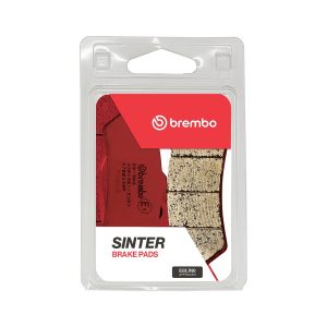 Brembo Brake Pad, Prime Line, Sintered Compound, Set of 2, 108.5 Millimeter Width X 40.1 Millimeter Height X 7.7 Millimeter Thickness – 07BB03SP