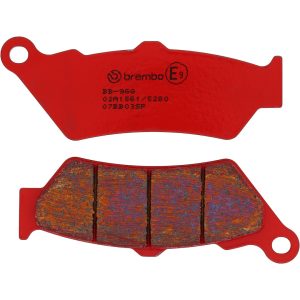 Brembo Brake Pad, Prime Line, Sintered Compound, Set of 2, 108.5 Millimeter Width X 40.1 Millimeter Height X 7.7 Millimeter Thickness – 07BB03SP