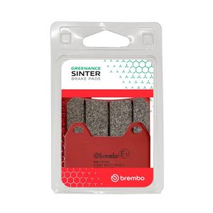Brembo Brake Pad, Prime Line, Sintered Compound, Set of 2, 75.1 Millimeter Width X 55.5 Millimeter Height X 8.6 Millimeter Thickness – 07BB19SA