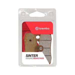 Brembo Brake Pad, Prime Line, Sintered Compound, Set of 2, 85 Millimeter Width X 50.8 Millimeter Height X 8 Millimeter Thickness – 07BB3859