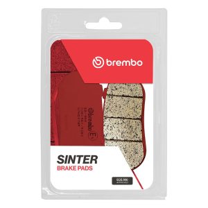 Brembo Brake Pad, Prime Line, Sintered Compound, Set of 2, 127.1 Millimeter Width X 52.4 Millimeter Height X 7.4 Millimeter Thickness – 07HD07SP