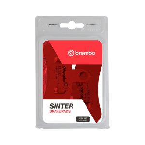 Brembo Brake Pad, Prime Line, Sintered Compound, Set of 2, 88.62 Millimeter Width X 61.8 Millimeter Height X 8 Millimeter Thickness – 07HD15SA