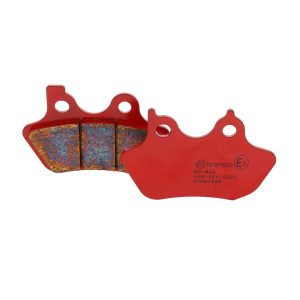 Brembo Brake Pad, Prime Line, Sintered Compound, Set of 2, 97.3 Millimeter Width X 63.4 Millimeter Height X 8 Millimeter Thickness – 07HD16SP