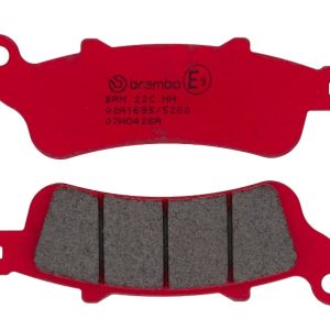 Brembo Brake Pad, Prime Line, Sintered Compound, Set of 2, 115 Millimeter Width X 40.1 Millimeter Height X 8.3 Millimeter Thickness – 07HO42SA