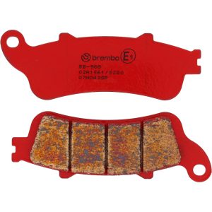 Brembo Brake Pad, Prime Line, Sintered Compound, Set of 2, 115 Millimeter Width X 40.1 Millimeter Height X 8.3 Millimeter Thickness – 07HO43SP