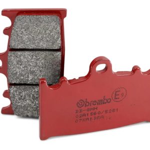 Brembo Brake Pad, Prime Line, Sintered Compound, Set of 2, 69.7 Millimeter Width X 46.2 Millimeter Height X 8.1 Millimeter Thickness – 07KA13SA
