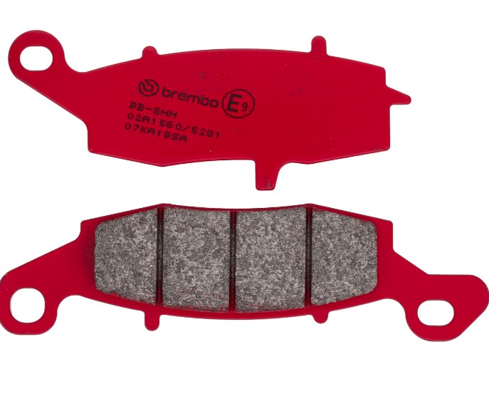 Brembo Brake Pad, Prime Line, Sintered Compound, Set of 2, 109.15 Millimeter Width X 44.5 Millimeter Height X 8.3 Millimeter Thickness – 07KA18SA