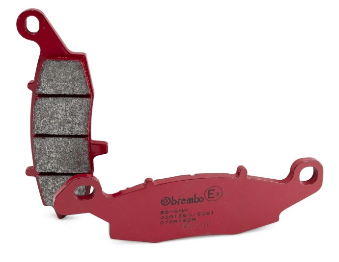 Brembo Brake Pad, Prime Line, Sintered Compound, Set of 2, 109.15 Millimeter Width X 44.5 Millimeter Height X 8.3 Millimeter Thickness – 07KA18SA