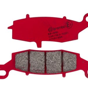 Brembo Brake Pad, Prime Line, Sintered Compound, Set of 2, 109.15 Millimeter Width X 44.5 Millimeter Height X 8.3 Millimeter Thickness – 07KA19SA
