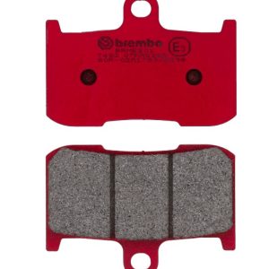 Brembo Brake Pad, Prime Line, Sintered Compound, Set of 2, 69.2 Millimeter Width X 49.5 Millimeter Height X 7 Millimeter Thickness – 07KA23SA