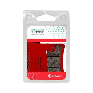 Brembo Brake Pad, Prime Line, Sintered Compound, Set of 2, 74.5 Millimeter Width X 55.2 Millimeter Height X 7.9 Millimeter Thickness – 07KA29SA