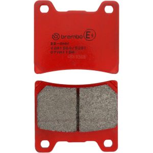 Brembo Brake Pad, Prime Line, Sintered Compound, Set of 2, 63.5 Millimeter Width X 57.7 Millimeter Height X 8.7 Millimeter Thickness – 07YA11SA