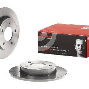 Brembo Brake Rotor, Solid, One Piece Design, Wheel Bolt Pattern 5 X 114.3 Millimeter – 08A02911C02