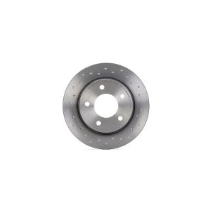 Brembo Brake Rotor, Xtra, Solid Cross Drilled, One Piece Design, Wheel Bolt Pattern 5 X 114.3 Millimeter – 08A0291XC02