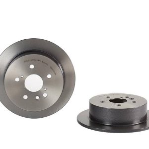 Brembo Brake Rotor, Solid, One Piece Design, Wheel Bolt Pattern 5 X 114.3 Millimeter – 08A11111C02