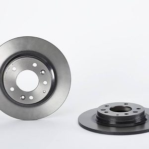 Brembo Brake Rotor, Solid, One Piece Design, Wheel Bolt Pattern 5 X 114.3 Millimeter – 08A11211C02