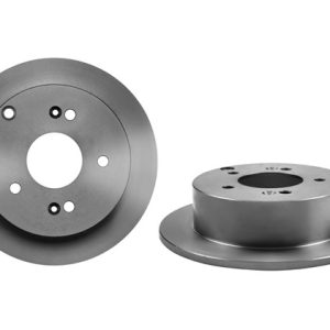 Brembo Brake Rotor, Solid, One Piece Design, Wheel Bolt Pattern 5 X 114.3 Millimeter – 08A11450C02