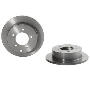 Brembo Brake Rotor, Solid, One Piece Design, Wheel Bolt Pattern 5 X 114.3 Millimeter – 08A11471C02